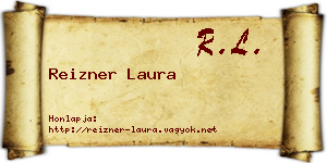 Reizner Laura névjegykártya